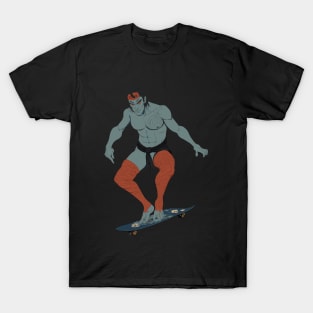 Devilman Sk8er [Ukiyo-e woodblock Print] T-Shirt